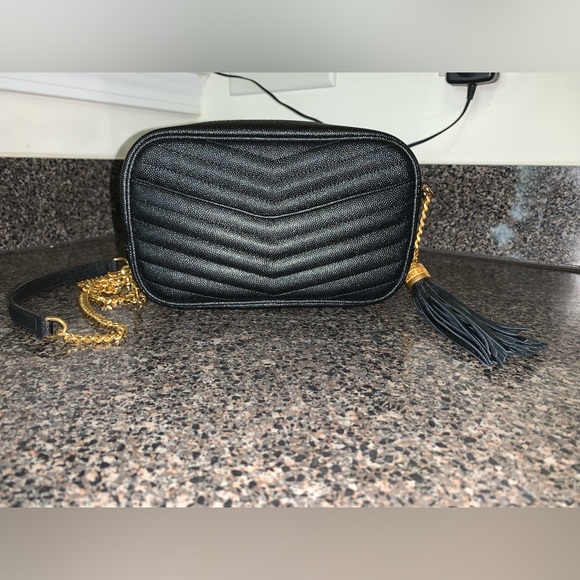 YSL Mini Lou Quilted Leather Camera Bag - Picture 3 of 4